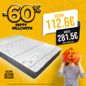 Colchão Active Bioceramic: halloween